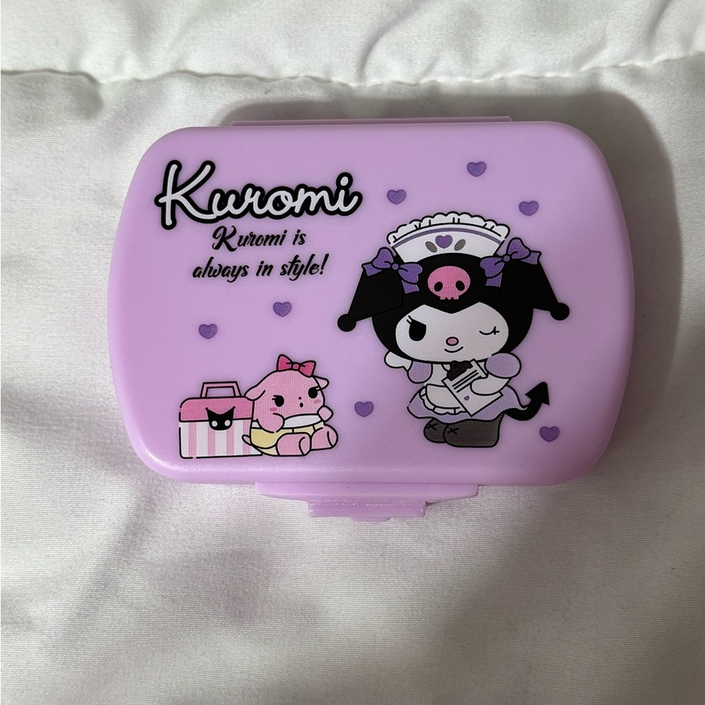 Kuromi Purple Storage Case